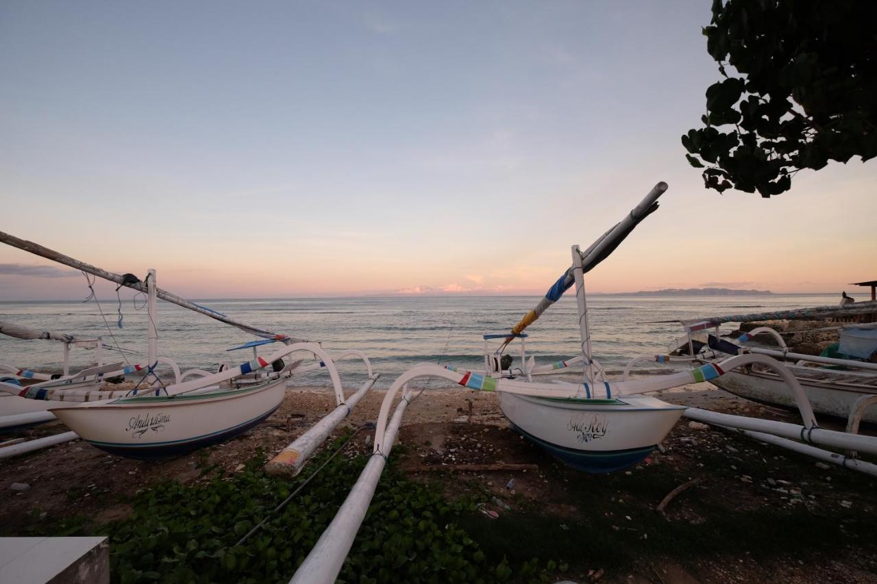 Adara Beach Huts Batununggul ภายนอก รูปภาพ